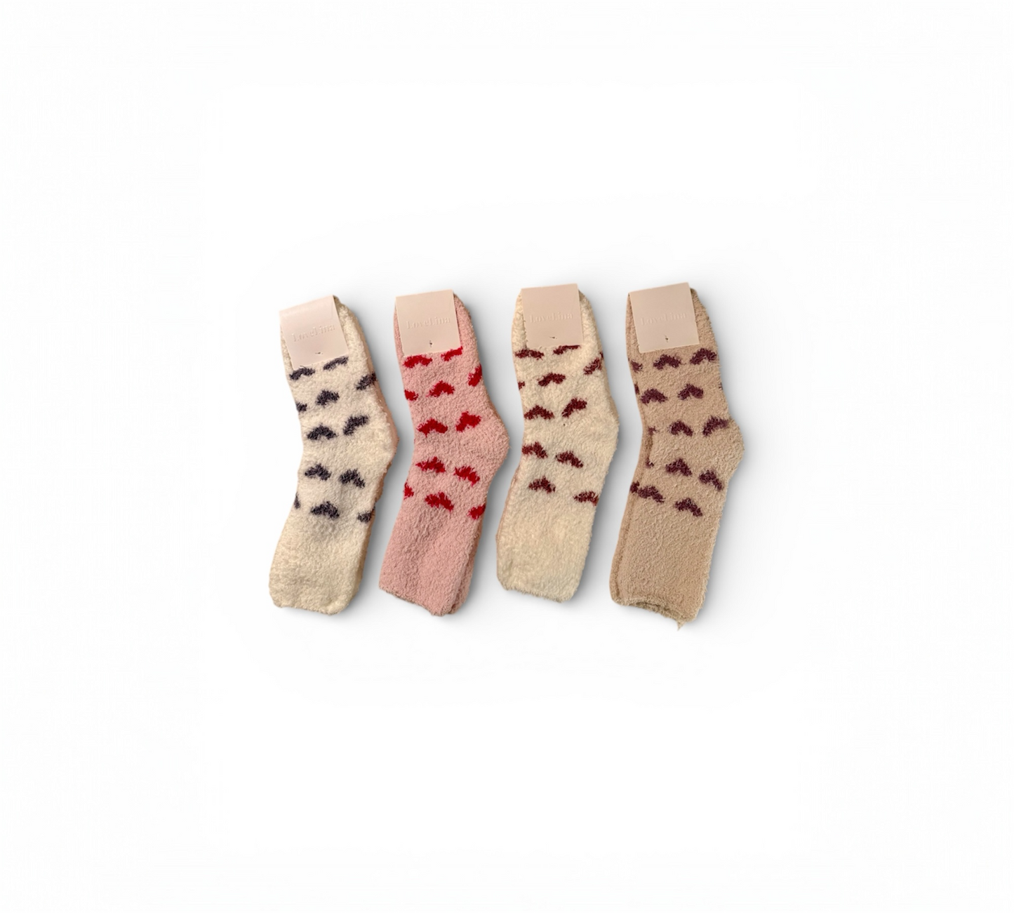 Cozy Heart Socks